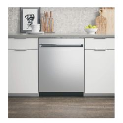 💦 NEW GE 24" Top Control Built-In Dishwasher wStainless Steel Tub - Stainless steel SEALED WARRANTY