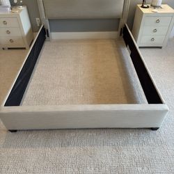 Upholstered Queen Bed Frame