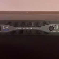 QSC PLX 3402 Power Amplifier. 3400w.