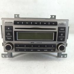 2007-2009 HYUNDAI SANTA FE RADIO AM FM CD PLAYER RECEIVER REPLACEMENT P/N:(contact info removed)4