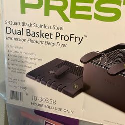 Presto 5 Quart Dual Basket ProFry 