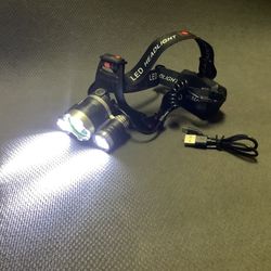 Rechargeable Led Headlight