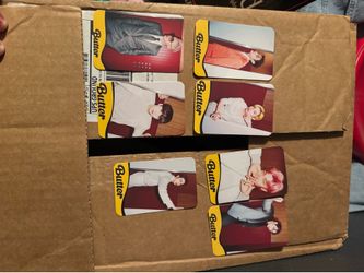 BTS butter photo cards