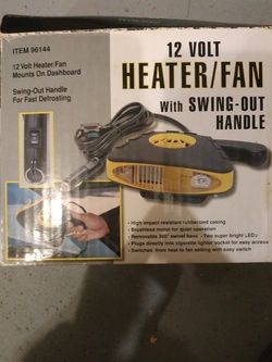 12 Volt Heater/Fan