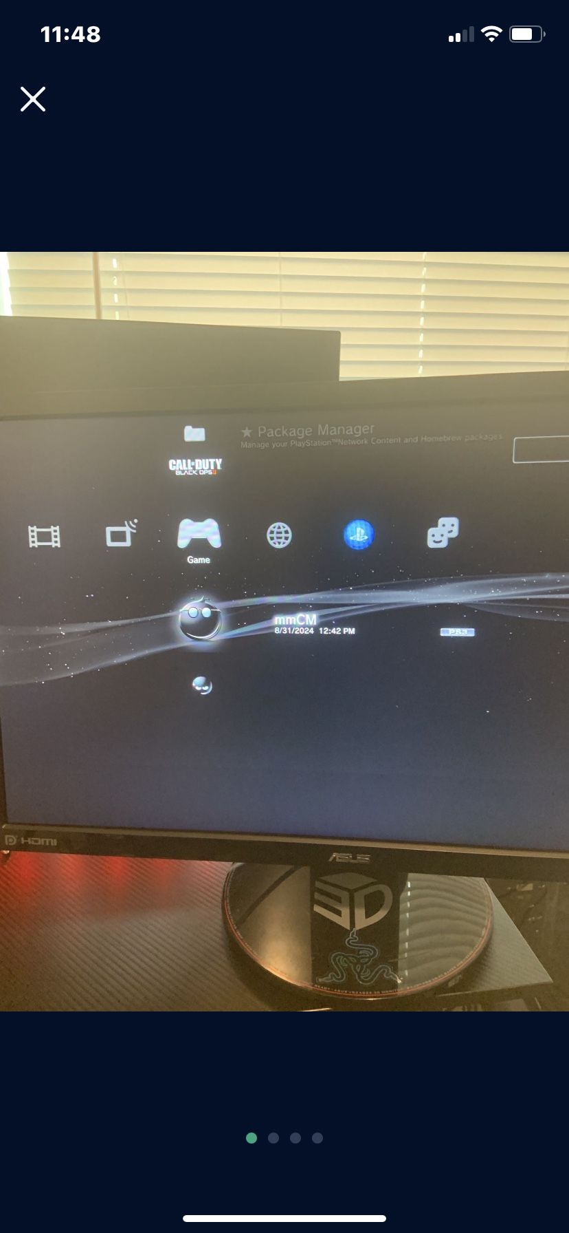 PS3 500GB Running CFW +Multiman + 1000 Games