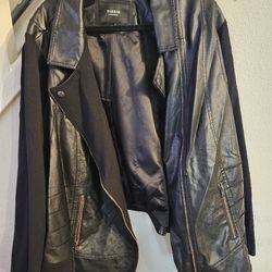 Torrid Faux Leather Jacket Size 6