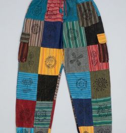 Women pant quilted sz M
