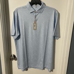 Peter Millar  Golf Polo- Summer Comfort Men’s Size Large