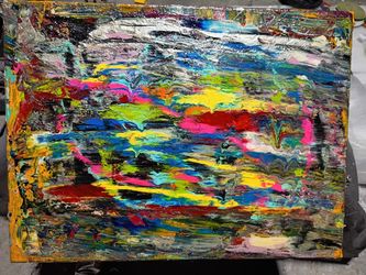 "Colorful Times" Abstract Art 