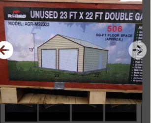 22x23 Steel Garage