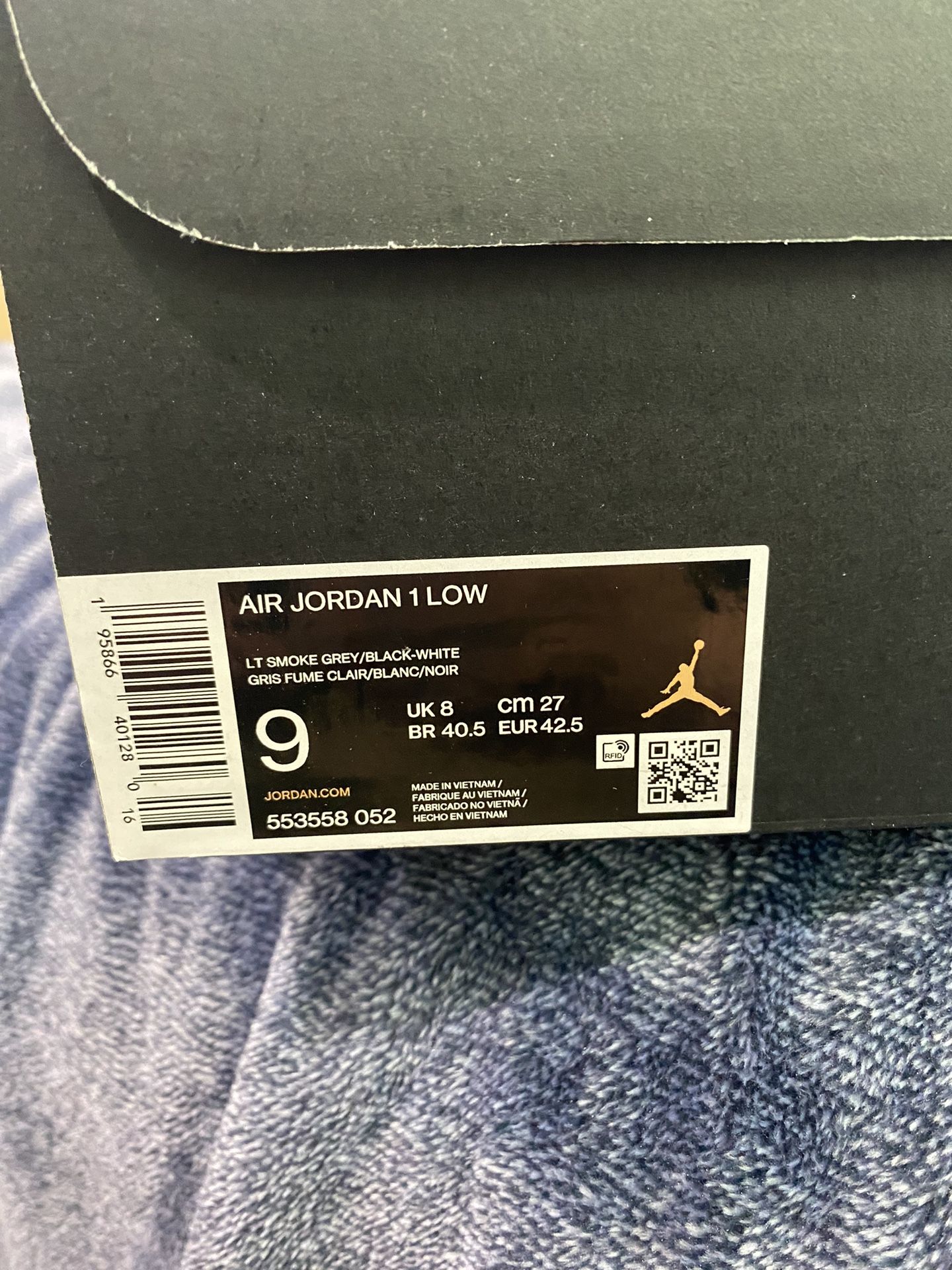 Jordan 1 Low Sz 9M