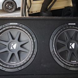 Kicker Comp Speaker Box And 6'9 S And More