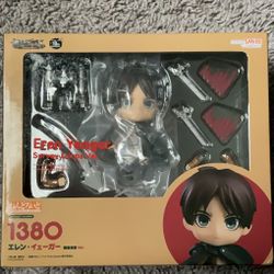 Attack On Titan Eren Yeager Survey Corps Ver. Nendoroid - New