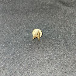 Star Trek Command Insignia Logo Original Series Pin Costume Uniform Pin Vintage Licensed