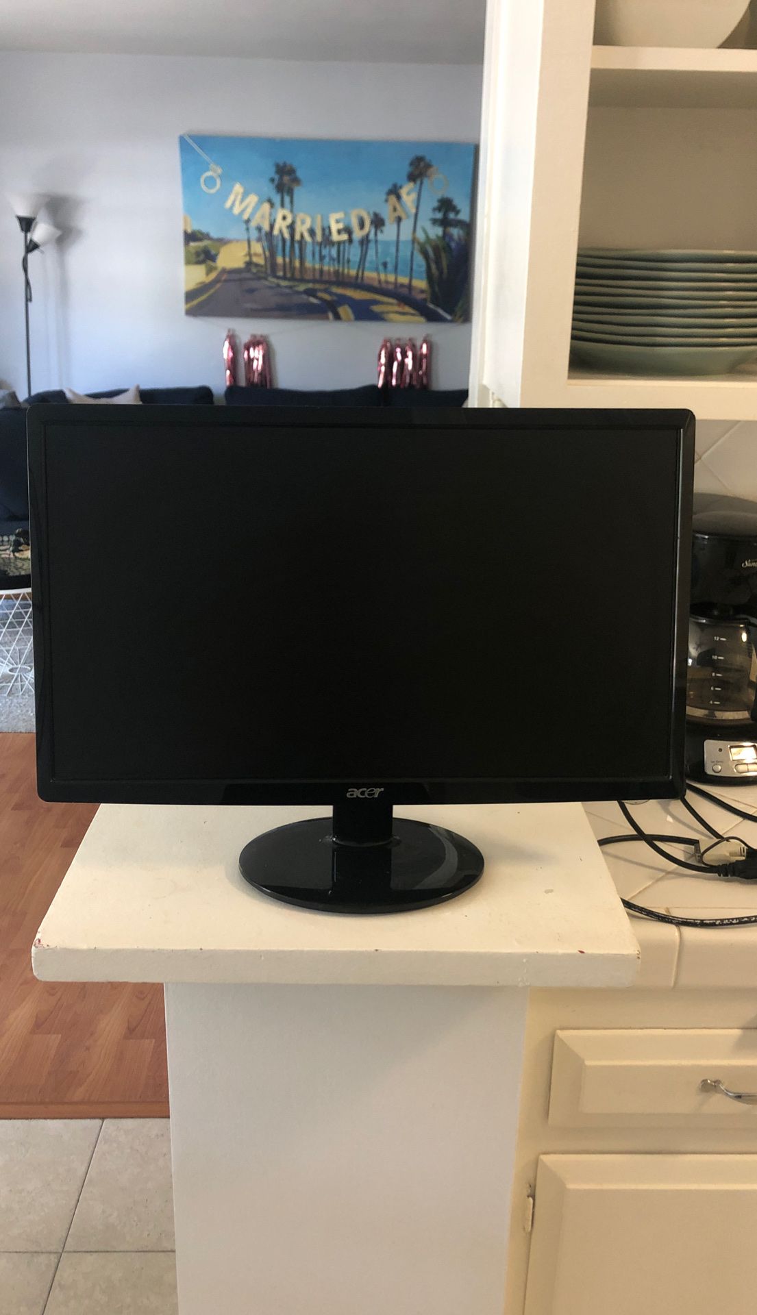 Acer Black Computer Monitor