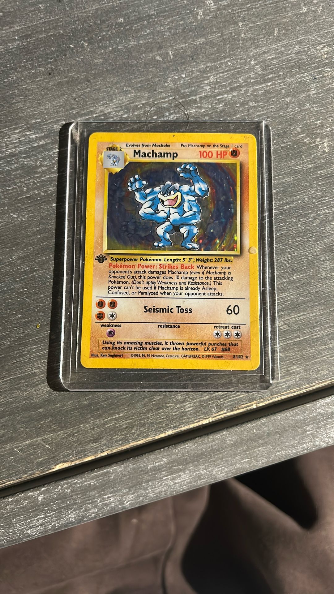 Machamp First Edition