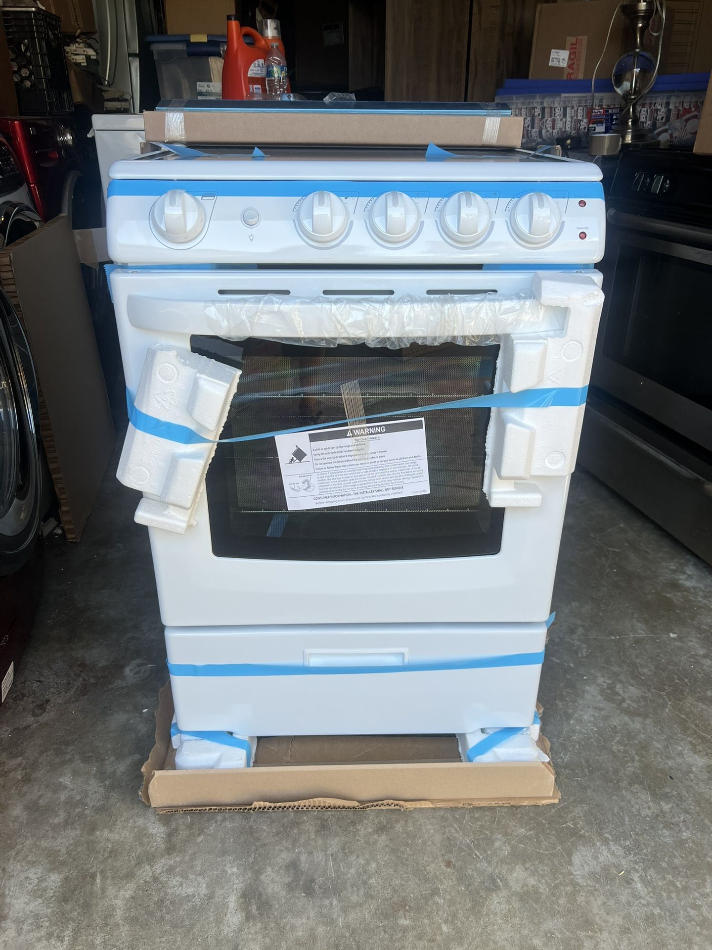 electric stove, 24 inches