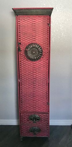Wicker Cabinet