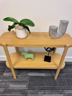 IKEA LISTERBY Oak Console Table β $30