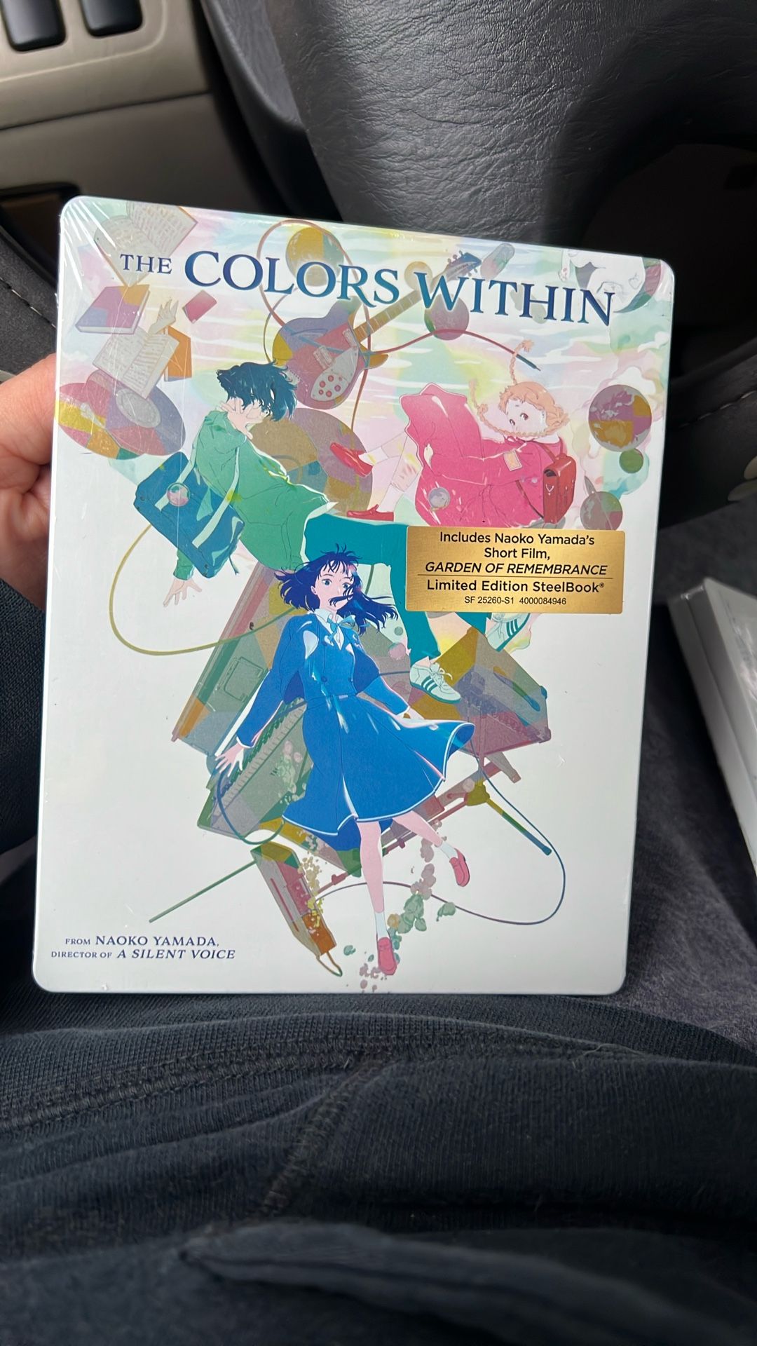 THE COLORS WITHIN BLU-RAY DVD