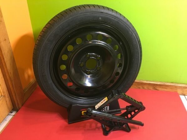 COMPACT SPARE TIRE WITH JACK KIT FITS:2013 2014 2015 2016 2017 2018 DODGE DART - Parts Out - SPT1