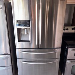 Samsung Stainless Steel Refrigerator And Freezer
