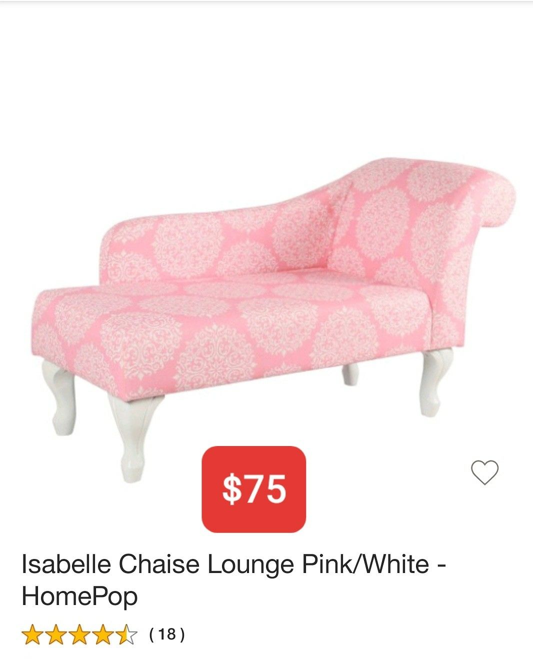 Kids Sofa Pink - HomePop