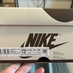 Travis Scott- Air Jordan 1 Low OG  $520