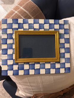 McKenzie Childs picture frame