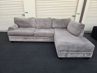 Gray Ashleys Furniture Sectional(WILL DELIVER)