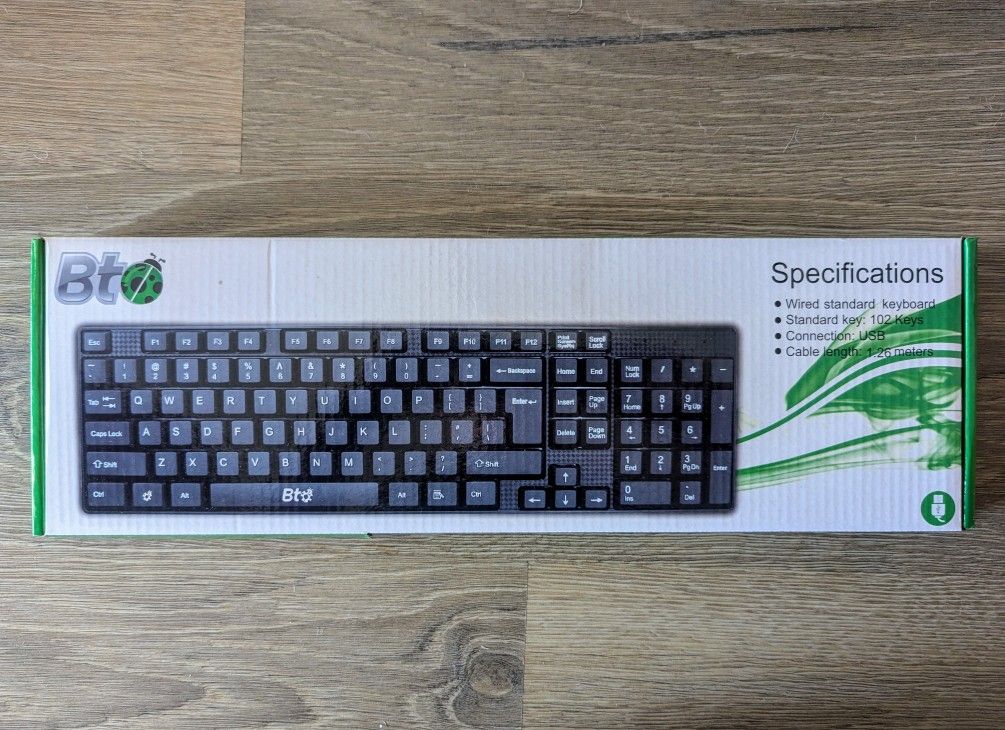 BT Wired Standard Keyboard