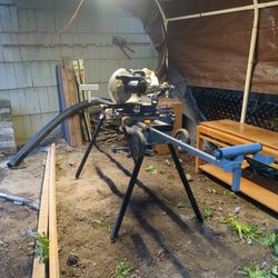 Chop Saw And Portable Miter Saw Table $120