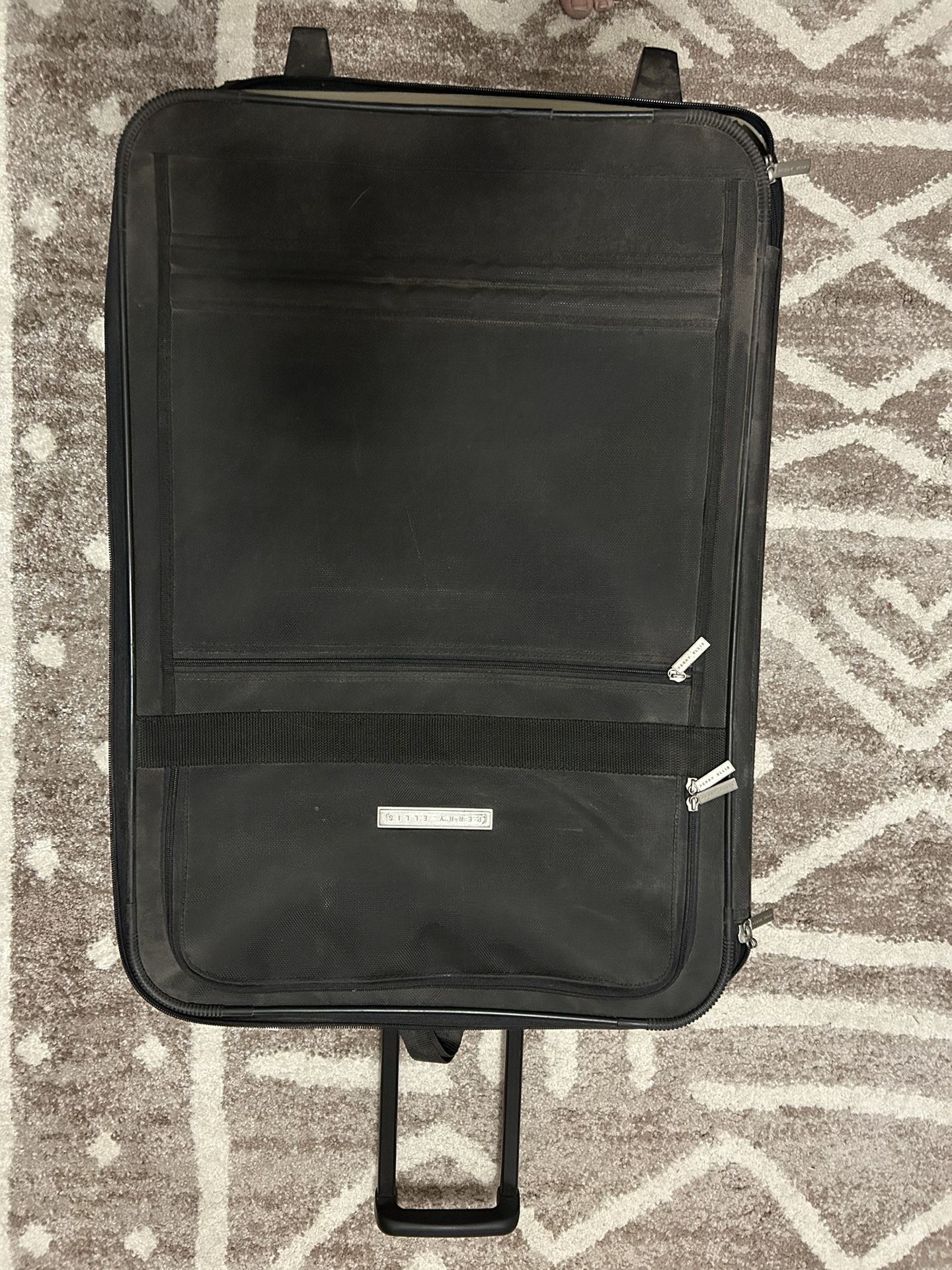 Black Large Suitcase On Wheels