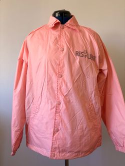 VOS Sports Pink RESILIENT Coach Jacket – Size Small – New With Tags