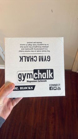 Gym Chalk – Unopened Box (8 Blocks)
