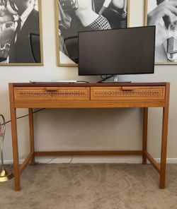 Minsmere Writing Desk with Drawers - Threshold