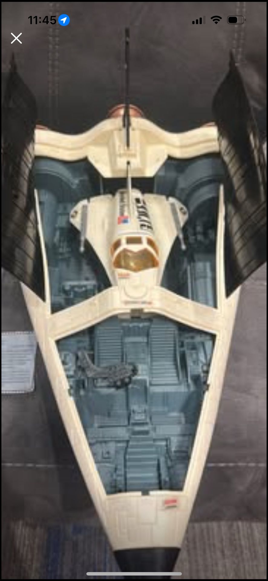 1989 GI JOE ARAH Vintage Crusader space shuttle!