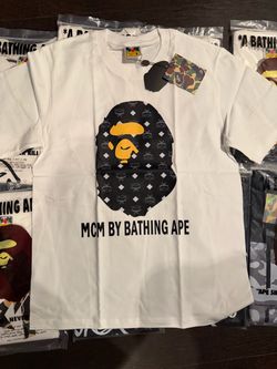 BAPE x MCM By Bathing Ape White T-Shirt