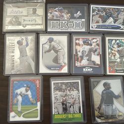 Dodgers Matt Kemp (10) card lot