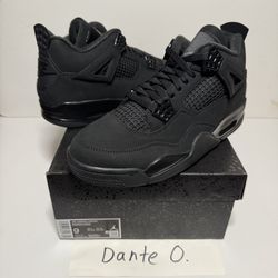 Air Jordan 4 ‘Black Cat’ Sz 9 new