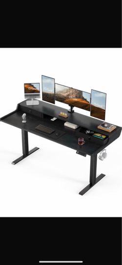 63’’ Electric Standing Desk with Drawers ( I have lot of other sizes and colors )