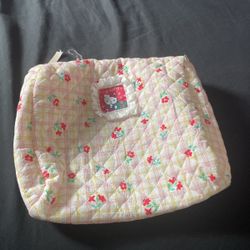 Hand Stitched Hello Kitty Baggie