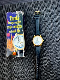 Vintage Disney and Kodak Films 25yr Anniversary Promotional Watch New