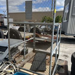 Forklift Cage Man Lift 1000 Pound 