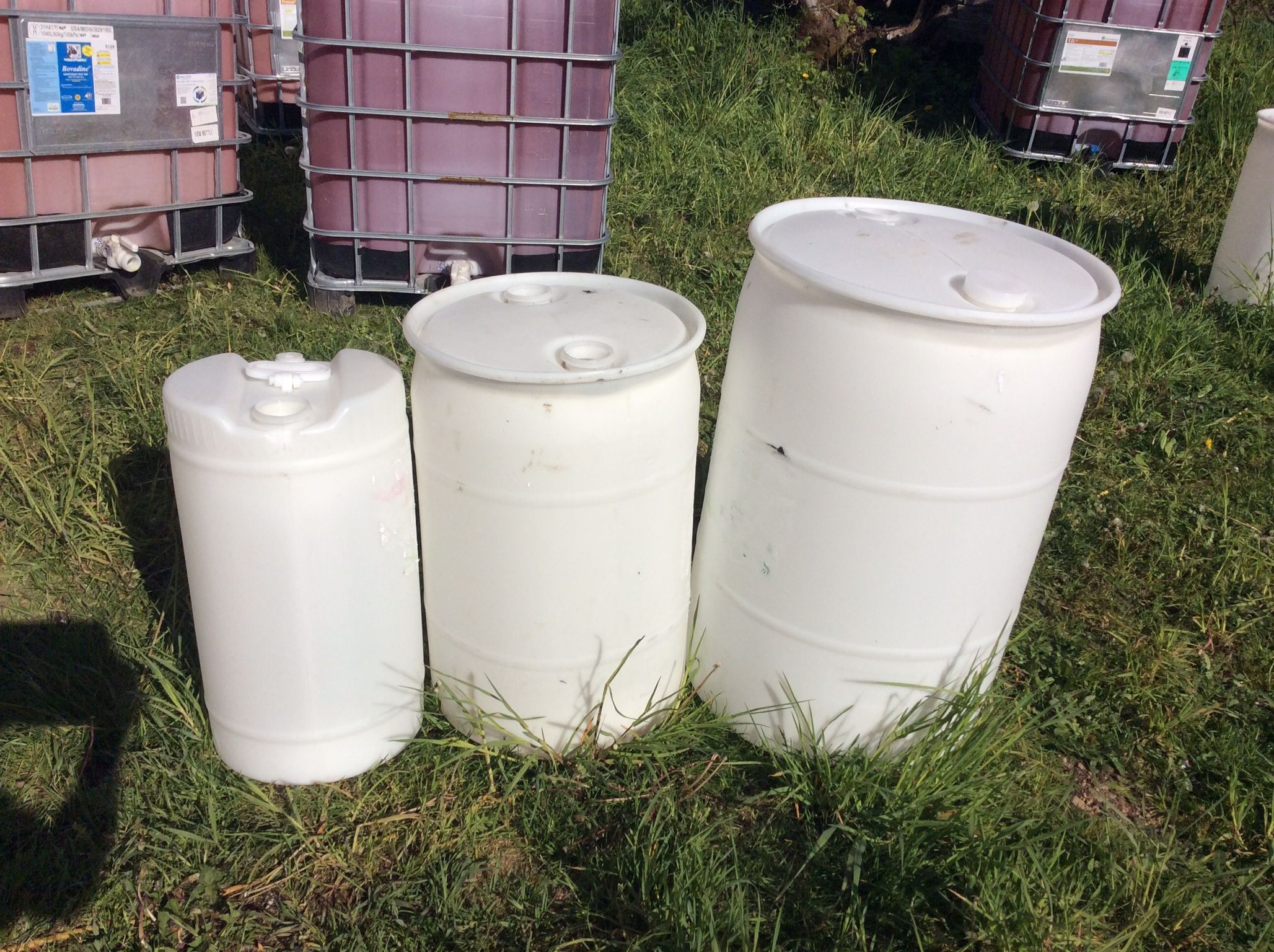 15 Gallon HDPE Plastic Drums For Sale. Water Drums. Fuel Drums. Gas Storage. Diesel Storage. Rain Barrel. Water Barrel. Drum Barrel Water Jug