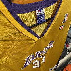 Shaquille O’Neal Los Angeles Lakers 00’s Champion Jersey XL YOUTH