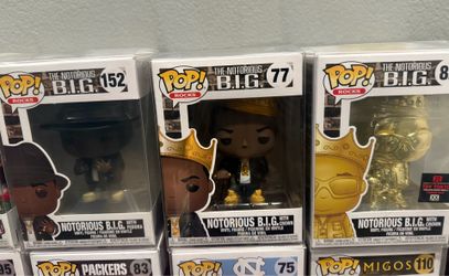 3 Biggie Smalls Funkos