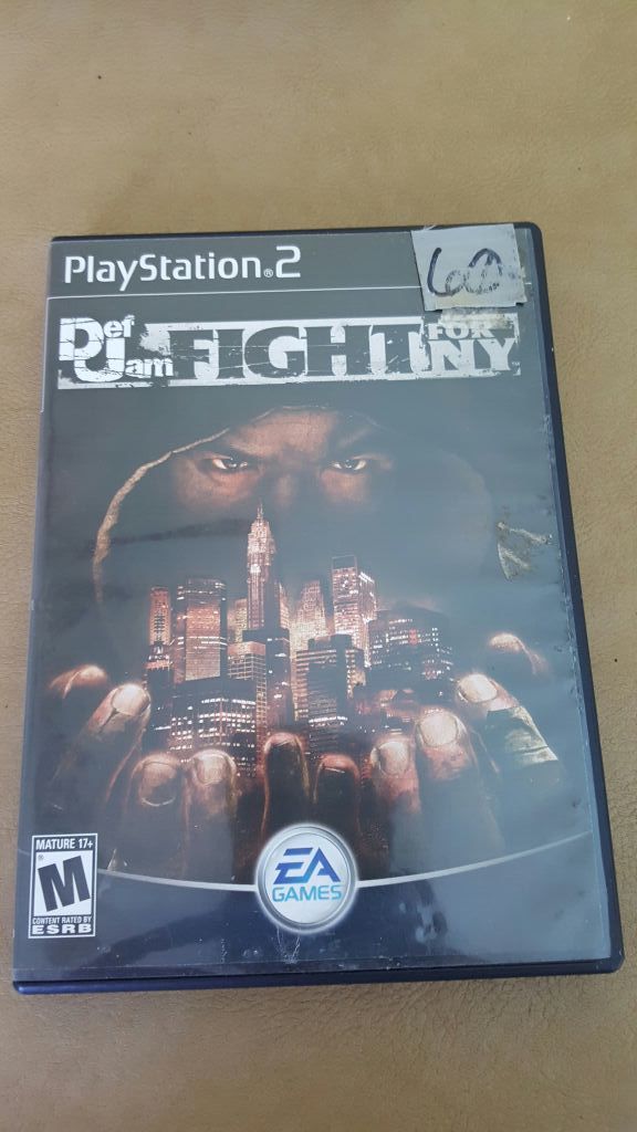 DEF JAM FIGHT FOR NY PS2 TRADE FOR OLDER VIDEO GAMES! DELIVERY AVAILABLE