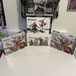 Final Fantasy Magic The Gathering Brand New Sealed Collector Boxes!💎