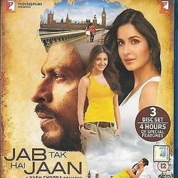 Jab Tak Hai Jaan (Bluray)3 DvD Set With English Subtitles 